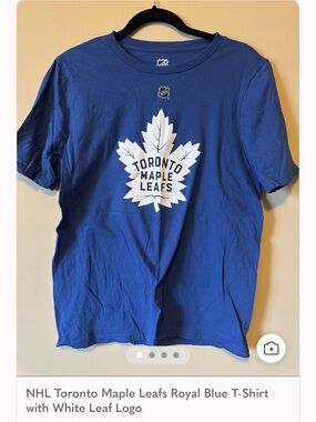 Austin Matthew’s Toronto maple leaf youth shirt size XL or men’s small